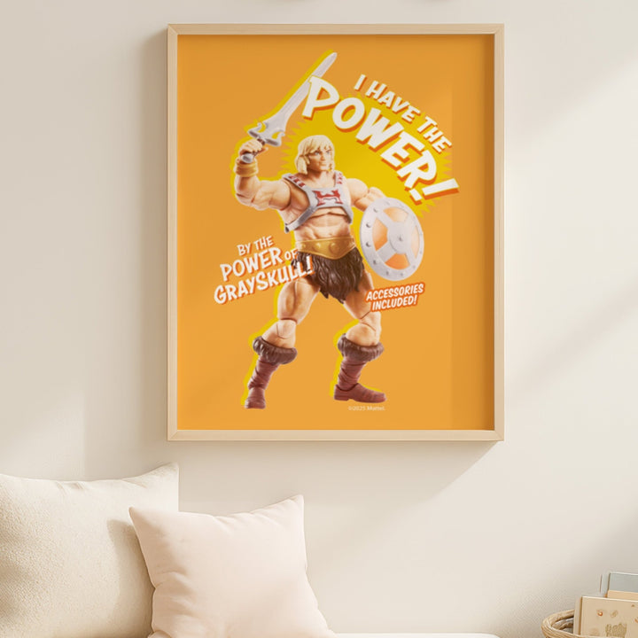 He Man Masters of the Universe Toy Box Cover Print wall - art - picture - poster