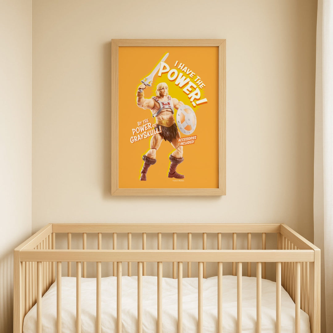 He Man Masters of the Universe Toy Box Cover Print wall - art - picture - poster