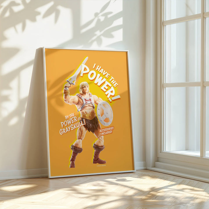 He Man Masters of the Universe Toy Box Cover Print wall - art - picture - poster