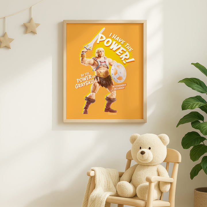 He Man Masters of the Universe Toy Box Cover Print wall - art - picture - poster