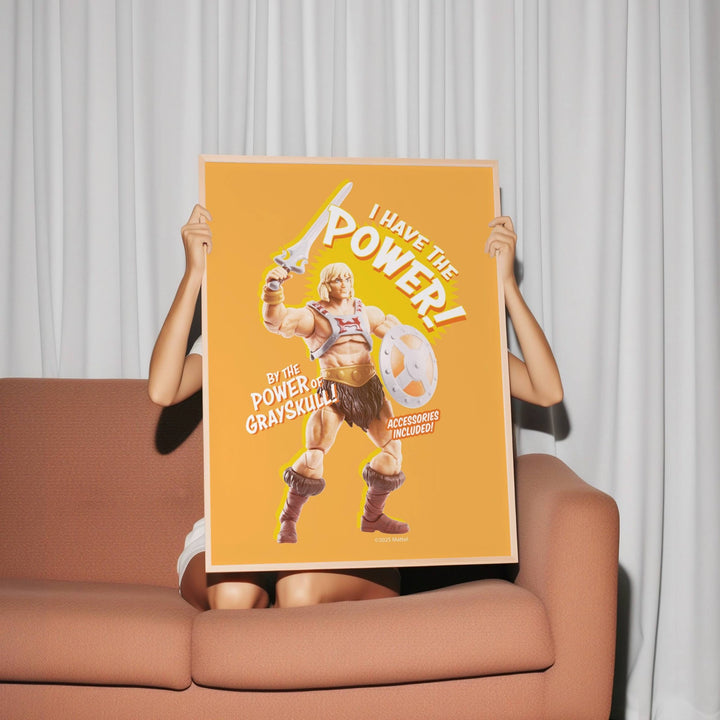 He Man Masters of the Universe Toy Box Cover Print wall - art - picture - poster