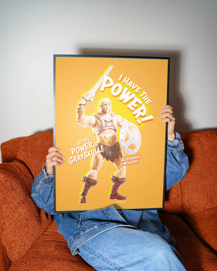 He Man Masters of the Universe Toy Box Cover Print wall - art - picture - poster