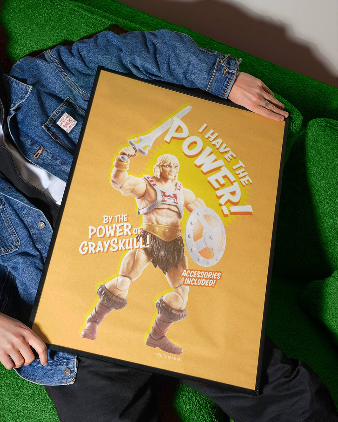 He Man Masters of the Universe Toy Box Cover Print wall - art - picture - poster