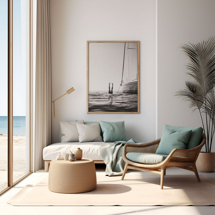 Head First Photograph by Julian Van Bausch wall - art - picture - poster