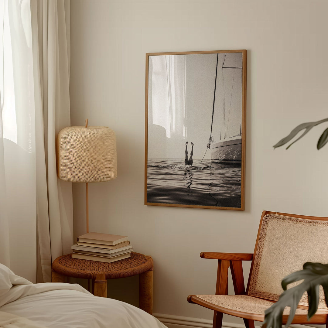 Head First Photograph by Julian Van Bausch wall - art - picture - poster