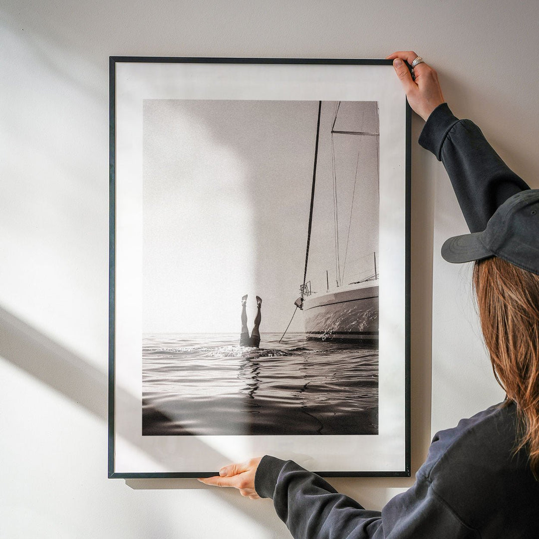 Head First Photograph by Julian Van Bausch wall - art - picture - poster