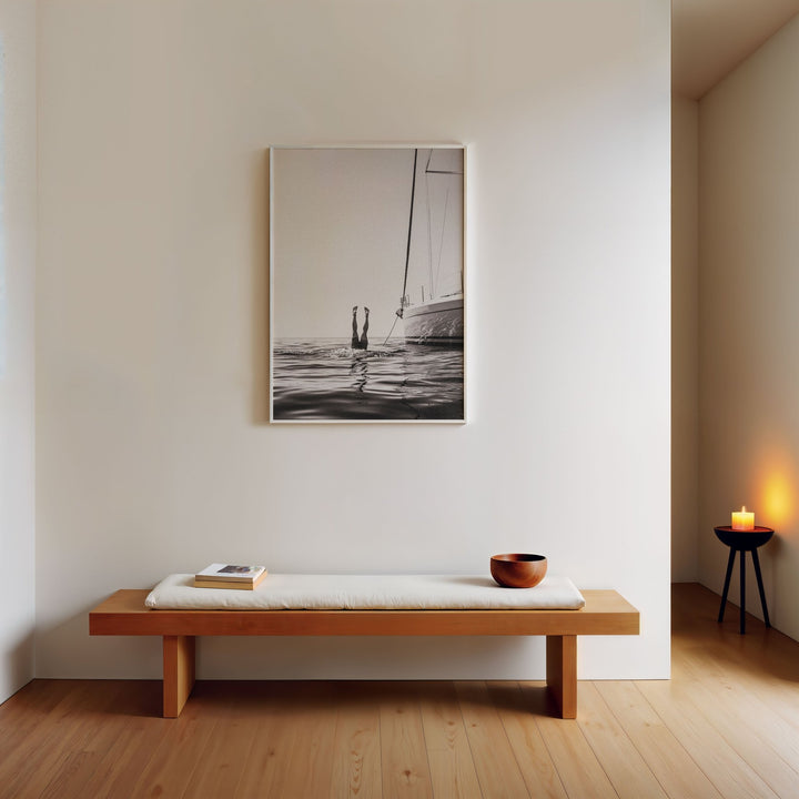 Head First Photograph by Julian Van Bausch wall - art - picture - poster