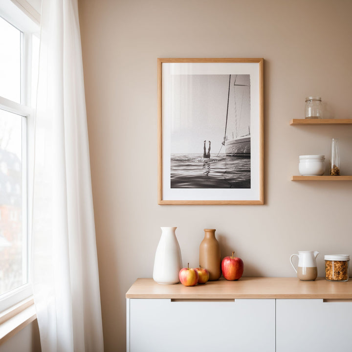 Head First Photograph by Julian Van Bausch wall - art - picture - poster