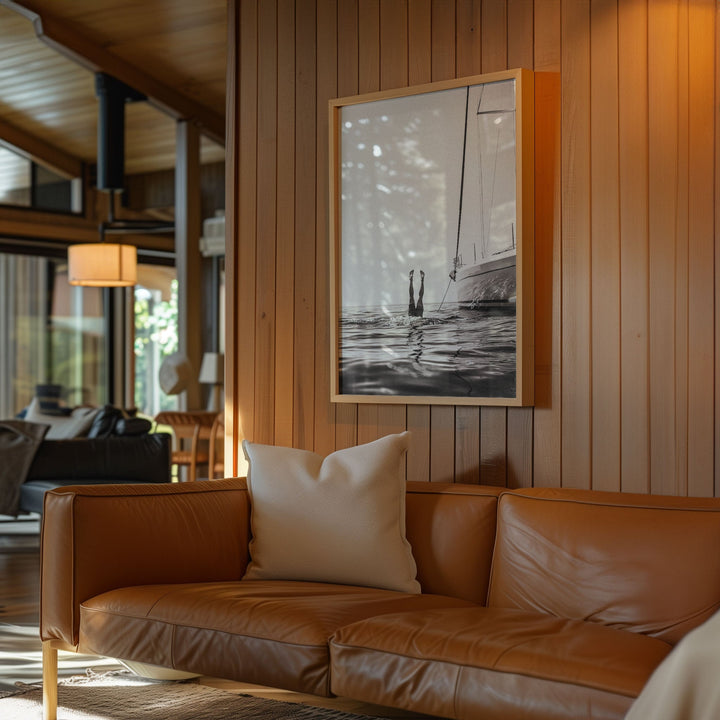 Head First Photograph by Julian Van Bausch wall - art - picture - poster