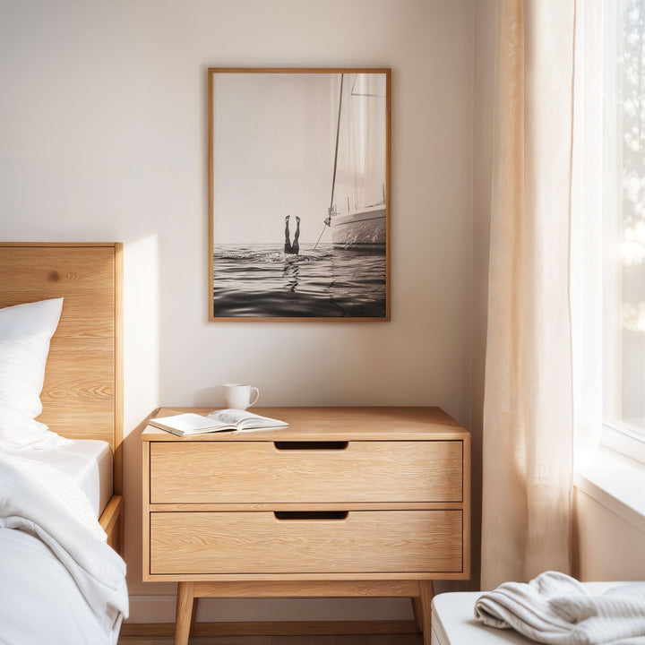 Head First Photograph by Julian Van Bausch wall - art - picture - poster