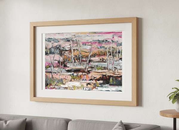 Heart Of The Country By Angela Hawkey | Art & Canvas Print