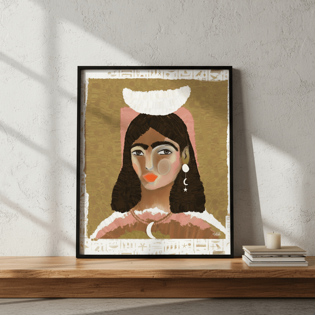 Heba by Inkheart Designs wall - art - picture - poster