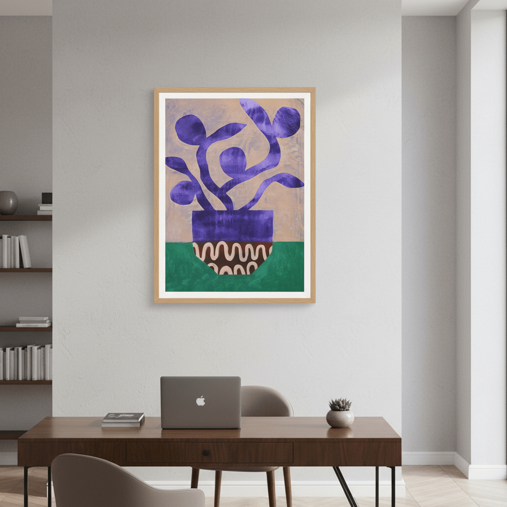 Held in Bloom by Berit Mongensen Lopez wall - art - picture - poster