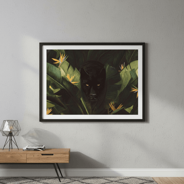 Hello Panther by Florent Bodart wall - art - picture - poster