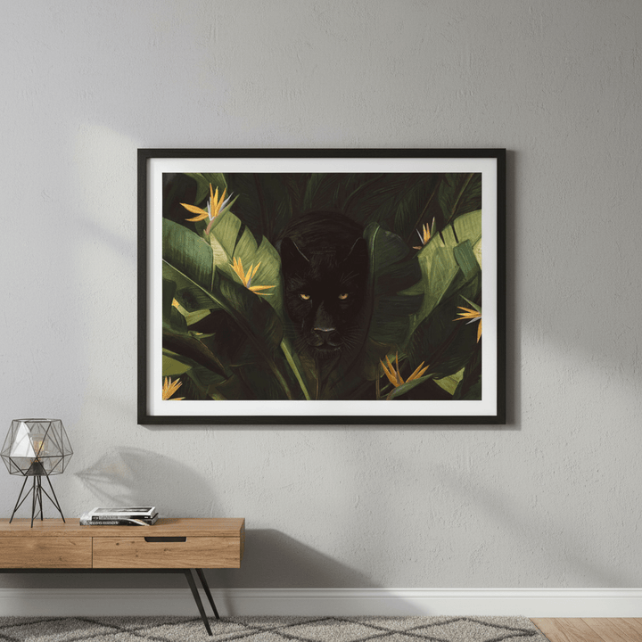 Hello Panther by Florent Bodart wall - art - picture - poster