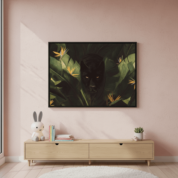 Hello Panther by Florent Bodart wall - art - picture - poster