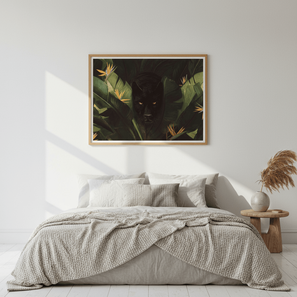 Hello Panther by Florent Bodart wall - art - picture - poster