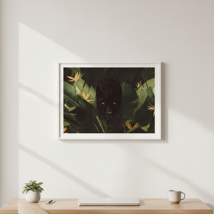 Hello Panther by Florent Bodart wall - art - picture - poster