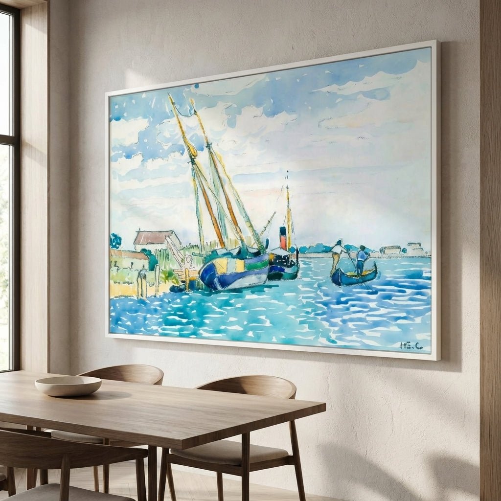 Henri - Edmond Cross Marine Scene wall - art - picture - poster