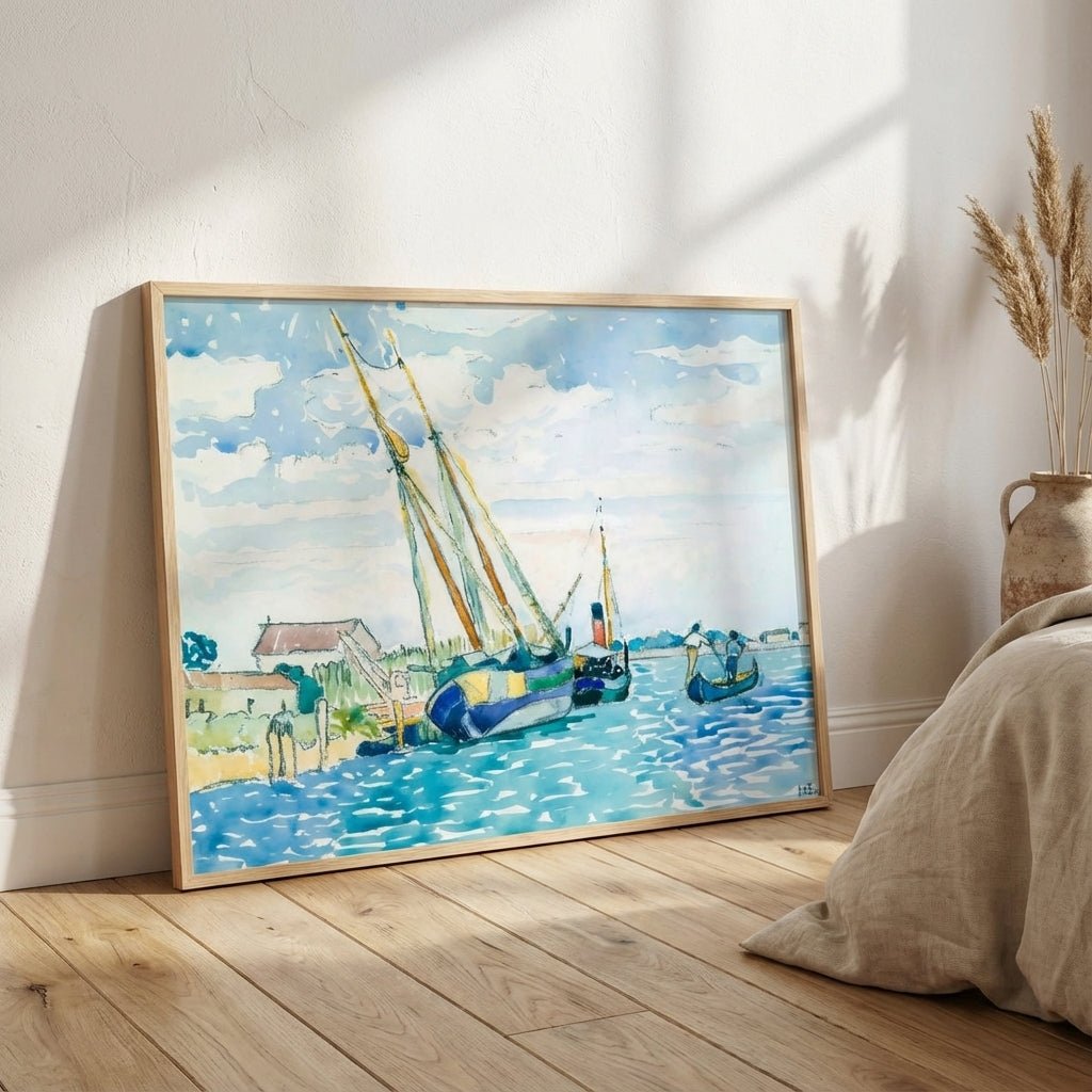Henri - Edmond Cross Marine Scene wall - art - picture - poster