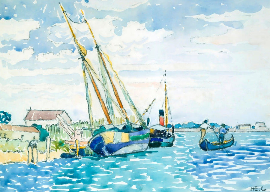 Henri- Edmond Cross Marine Scene