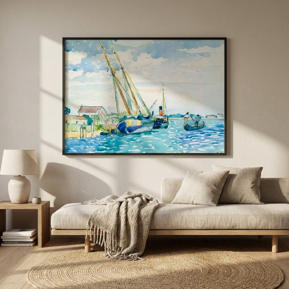 Henri - Edmond Cross Marine Scene wall - art - picture - poster