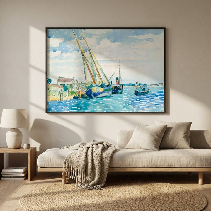 Henri - Edmond Cross Marine Scene wall - art - picture - poster