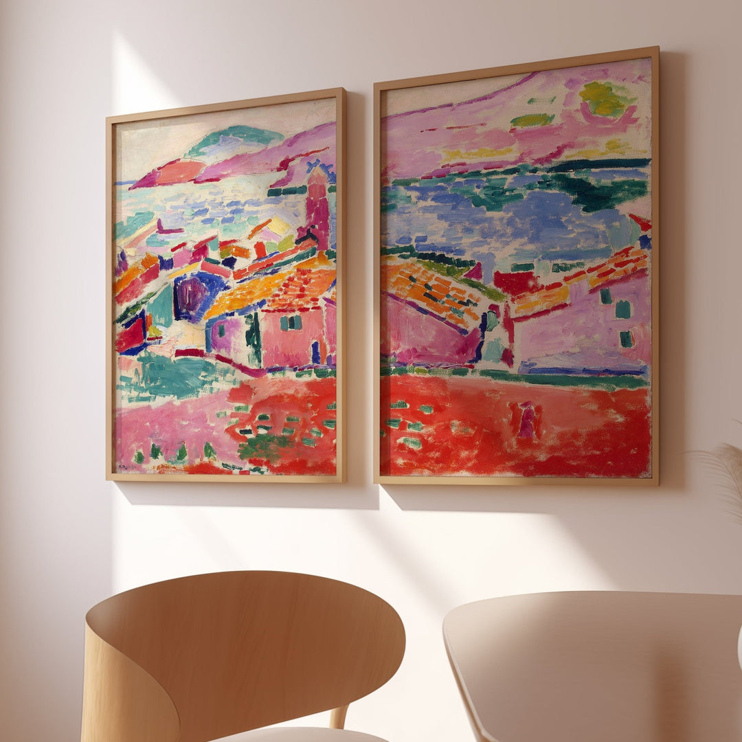 Henri Matisse Collioure Pair Wall Art Prints wall - art - picture - poster