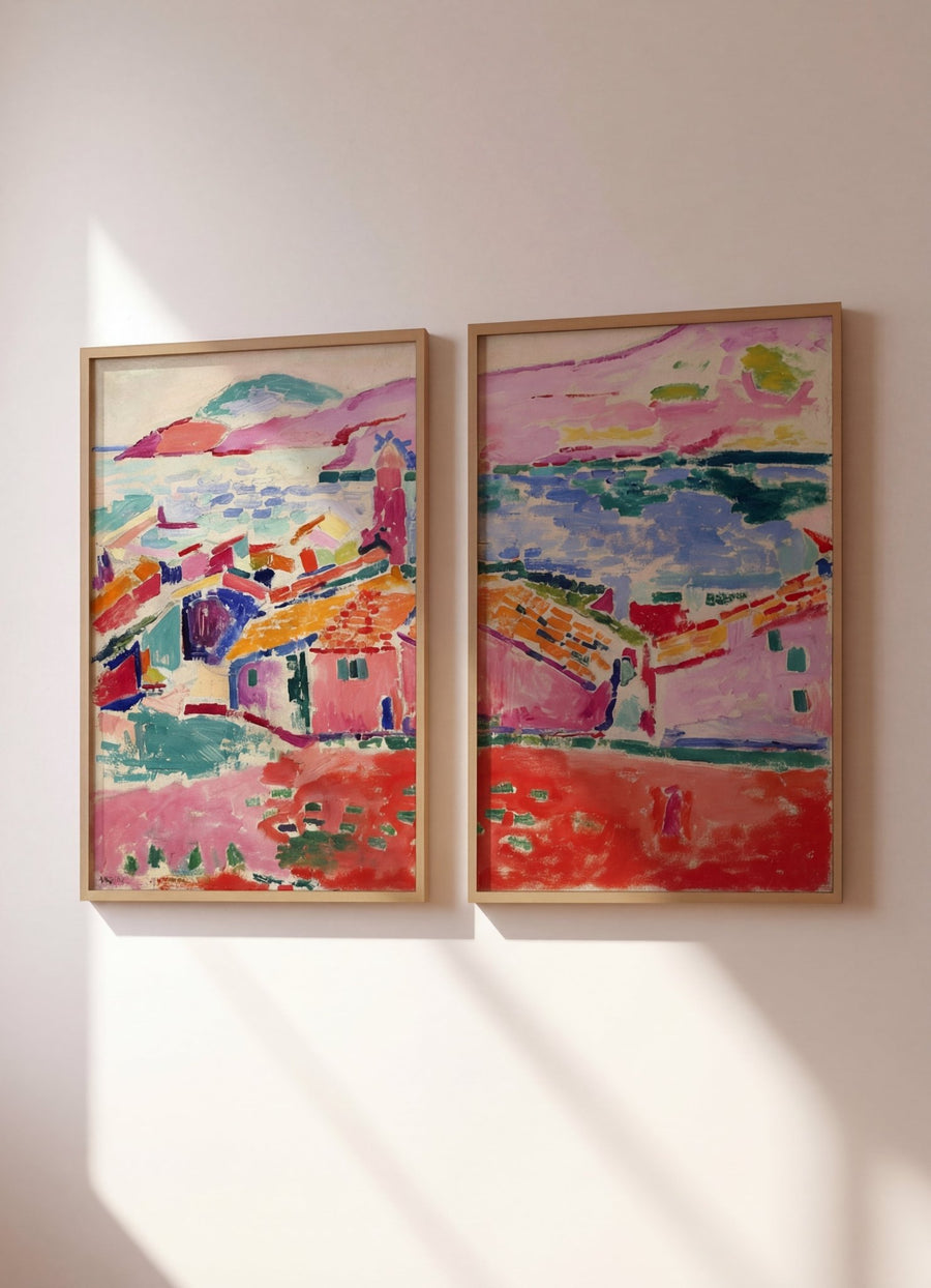 Henri Matisse Collioure Pair Wall Art Prints