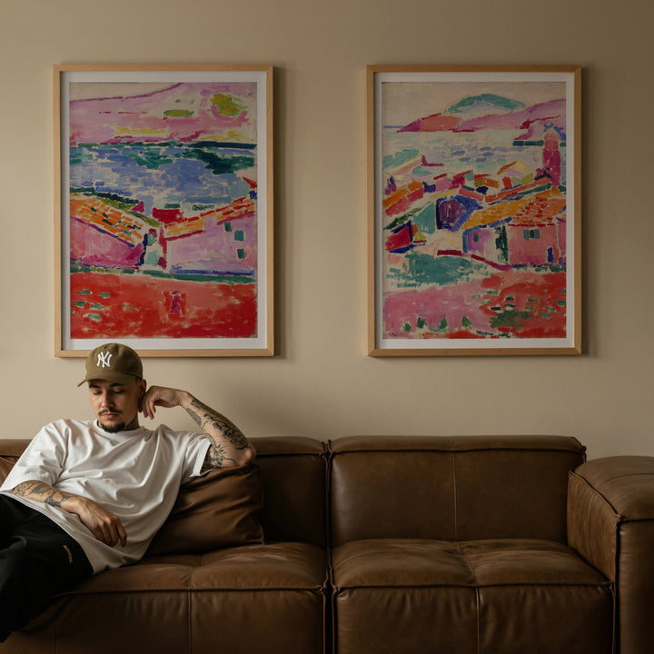 Henri Matisse Collioure Pair Wall Art Prints wall - art - picture - poster