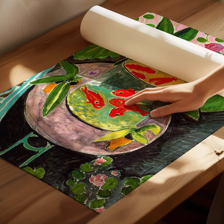 Henri Matisse Open Window & Goldfish Pair - Style My Wall