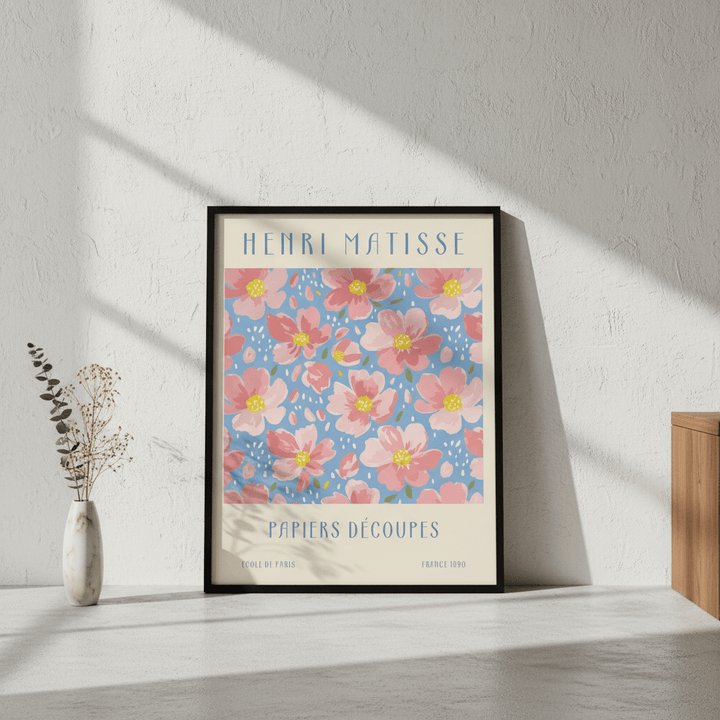 Henri Matisse Papiers Decoupes Flower Market France 1890 wall - art - picture - poster