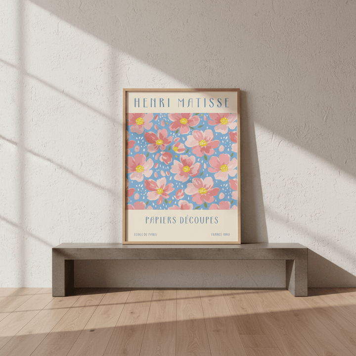 Henri Matisse Papiers Decoupes Flower Market France 1890 wall - art - picture - poster