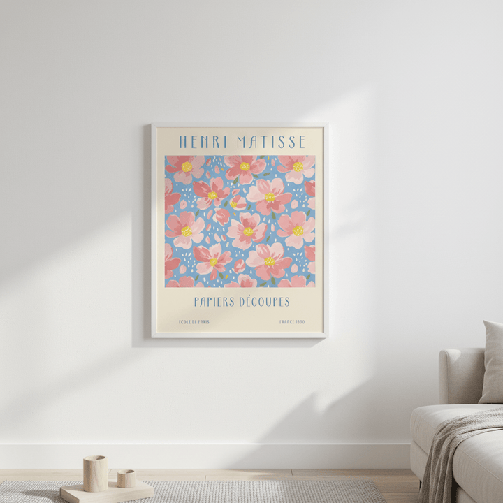 Henri Matisse Papiers Decoupes Flower Market France 1890 wall - art - picture - poster