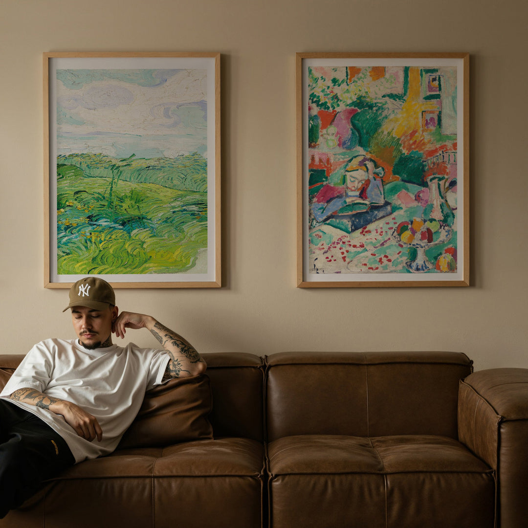 Henri Matisse Woman & Landscape Exhibition Duo wall - art - picture - poster