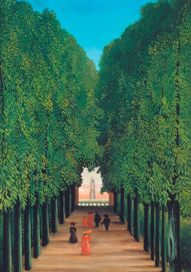 Henri Rousseau The Avenue in Saint-Cloud Park
