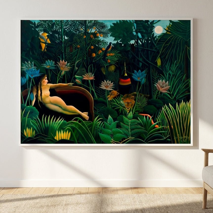 Henri Rousseau 'The Dream' wall - art - picture - poster