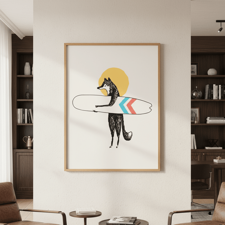 Here Comes the Sun by Florent Bodart wall - art - picture - poster