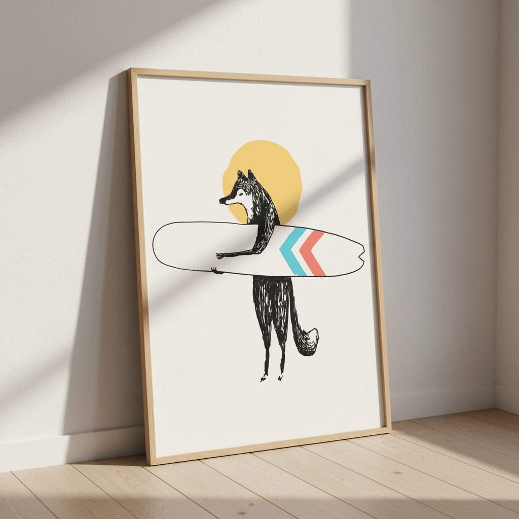 Here Comes the Sun by Florent Bodart wall - art - picture - poster
