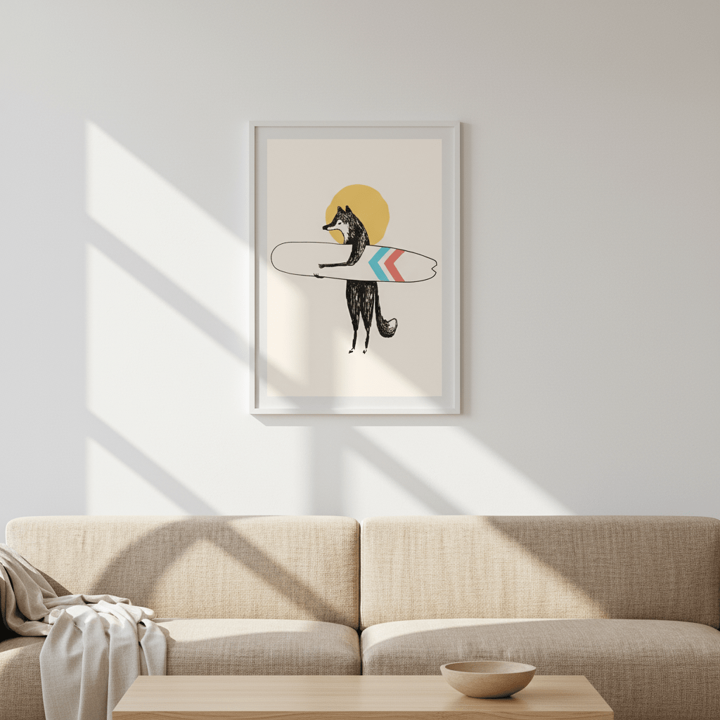 Here Comes the Sun by Florent Bodart wall - art - picture - poster