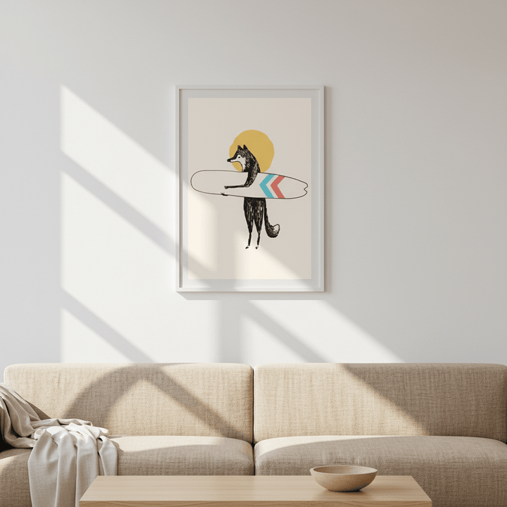 Here Comes the Sun by Florent Bodart wall - art - picture - poster