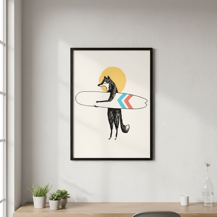 Here Comes the Sun by Florent Bodart wall - art - picture - poster