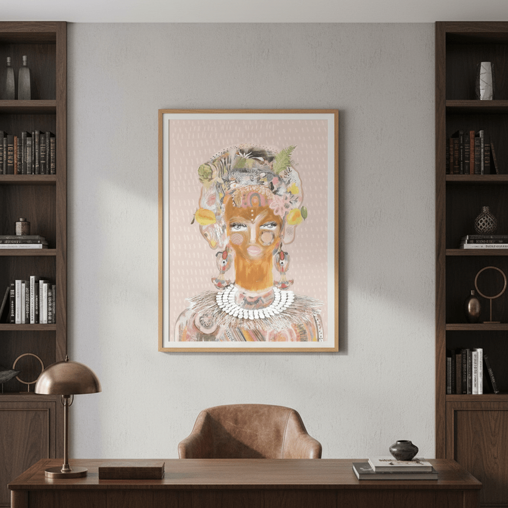 Herra by Inkheart Designs wall - art - picture - poster