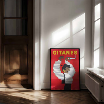 Herve Morvan Gitanes Vintage Bar Art wall - art - picture - poster