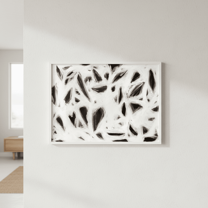 Hidden Heart Abstract by Deer Muskeeter wall - art - picture - poster