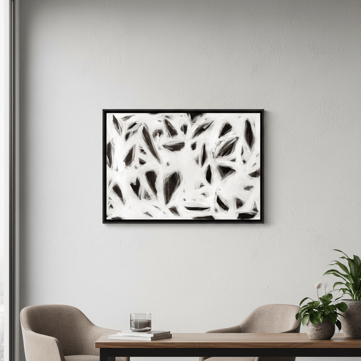 Hidden Heart Abstract by Deer Muskeeter wall - art - picture - poster