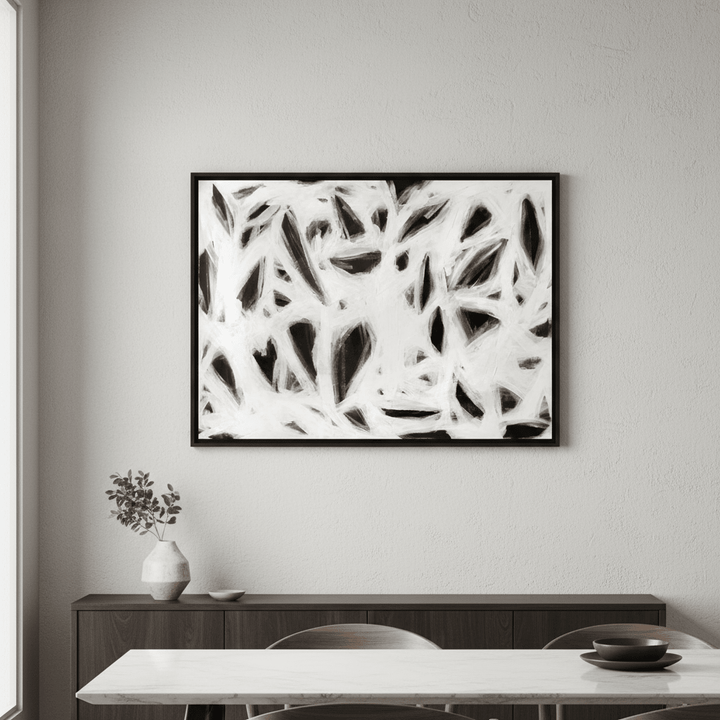 Hidden Heart Abstract by Deer Muskeeter wall - art - picture - poster