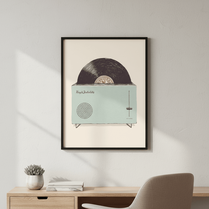 High Fidelity by Florent Bodart wall - art - picture - poster