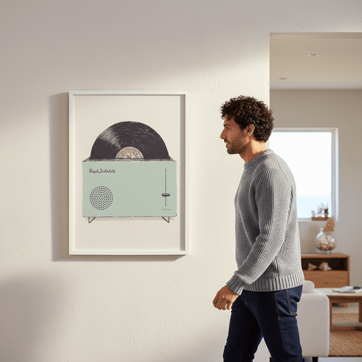 High Fidelity by Florent Bodart wall - art - picture - poster