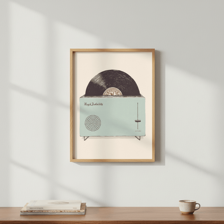 High Fidelity by Florent Bodart wall - art - picture - poster